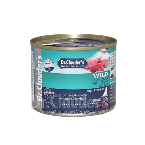 Dr. Clauder s Selected Meat - PreBiotics - Wild 6 x 200 g