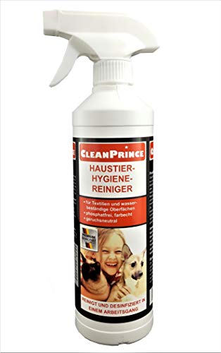 Haustiergeeignet Hygiene Reiniger Haustierhygienereiniger 0 5 Liter Reinigungsmittel Desinfektion Reinigungsspray Geruchsneutralisierer Pets Hunde Hasen