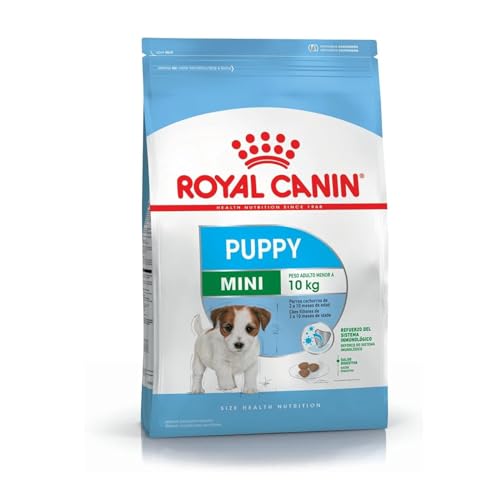 Royal Canin Puppy Mini Welpenfutter 800 g Trockennahrung für Welpen Alleinfuttermittel für Hunde Für kleine Hundewelpen Endgewicht bis zu 10 kg - Bis zum 10. Monat