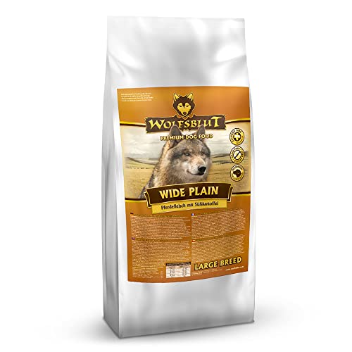 Wolfsblut - Wide Plain Large Breed - 2 kg - Pferd - Trockenfutter - Hundefutter - Getreidefrei