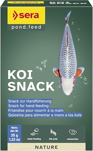 sera Koi Snack Nature 20 St 35 g - Koifutter - der Snack zur Fütterung aus der Hand