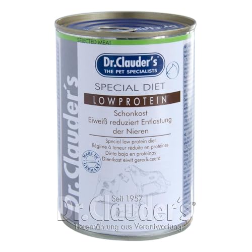 Dr. Clauders Special Diet Low Protein 6X 400g Hundefutter