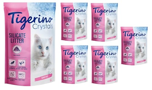  Crystals Fun aus Silikon feine Körnung 30 l antibakteriell hypoallergen und hygienisch Geruchskontrolle Pink