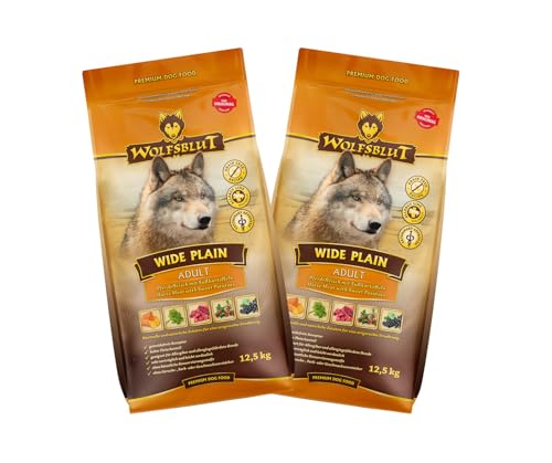 Wolfsblut Hund Adult Trockenfutter Multi Bundle Mix Paket Sparpaket 2 x 2 kg Verschiedene Sorten 2 x 2 KG Wide Plain