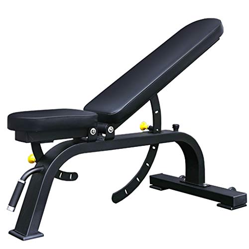 ZYCSKTL Professionelle Multifunktionale Fitness Stuhl Gym Fitness Rückenbrett Startseite Bench Press Ausrüstung Color Black Size 121 49 110cm