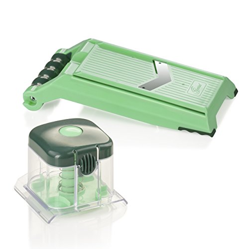 Genius Nicer Dicer Chef Verstellbarer Hobel Set 2 TLG