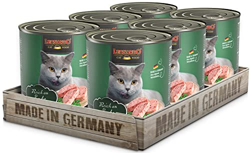  6x800g Ente Getreidefreies für Feuchtfutter Alleinfutter aus der Dose