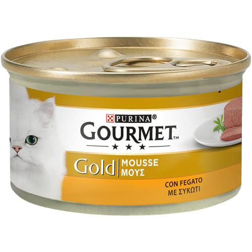Purina Gourmet Gold Feuchtigkeitsmousse mit Legierung 24 Dosen 85 g 24 x 85 g