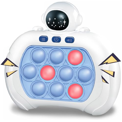Quick Push Pop Game It Fidget Toys Pro für Kinder Erwachsene Handheld-Spiel schnelle Puzzle-Spielmaschine Push-Bubble-Stress-Spielzeug Geschenk für Jungen Mädchen Teenager
