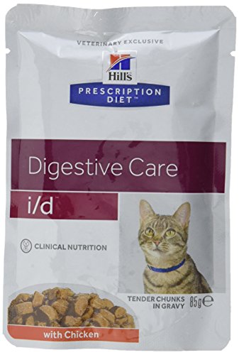 Unbekannt Prescription Diet Feline I D Health Digestive Food for Cats 12x 85g Chicken