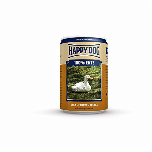 Happy Dog Ente Pur 12x400g Hundefutter nass