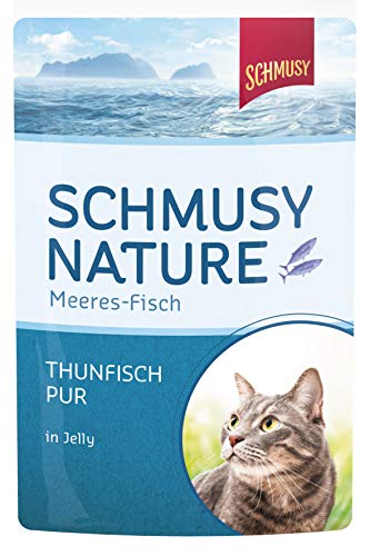 Schmusy Nature Meeres-Fisch Thunfisch Pur 24x100g