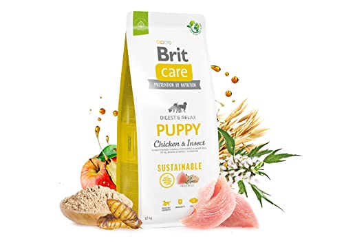 Brit Care Sustainable Puppy Chicken Insect   dry food   12 kg