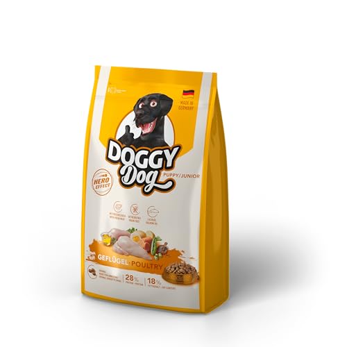 DOGGY Dog - Trockenfutter - 1 kg - Geflügel Puppy Junior