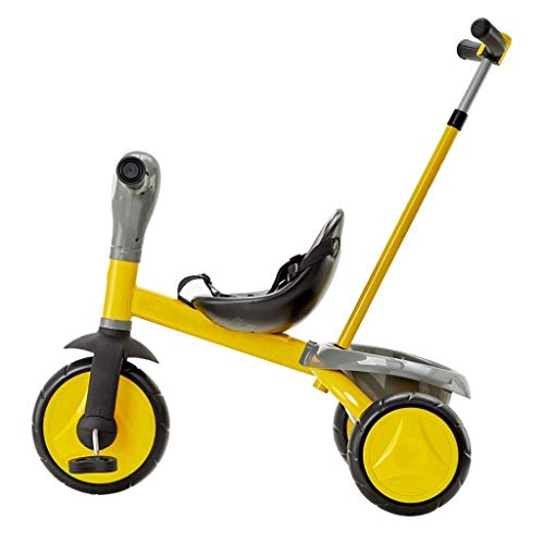NUBAO Kind Kinderwagen Bots Mädchen Baby Spielzeug Auto Kleinkind Color Yellow