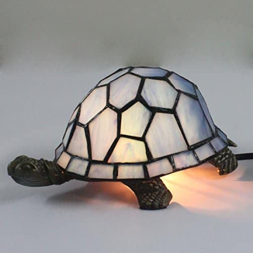 WAMBAS Europäische kreative hellblaue Schildkröte Schildkröte Cuckold Tischlampe Kinderlampe Nachtlicht
