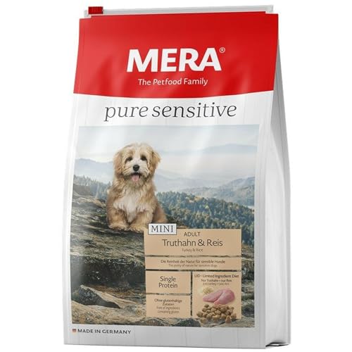 Mera Dog Pure Sensitive Mini Truthahn Reis 1 kg