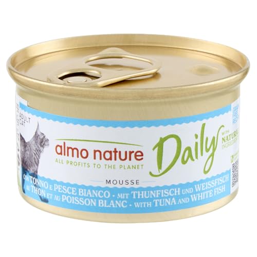 Almo Nature Daily Katzenfutter Mousse mit Thunfisch