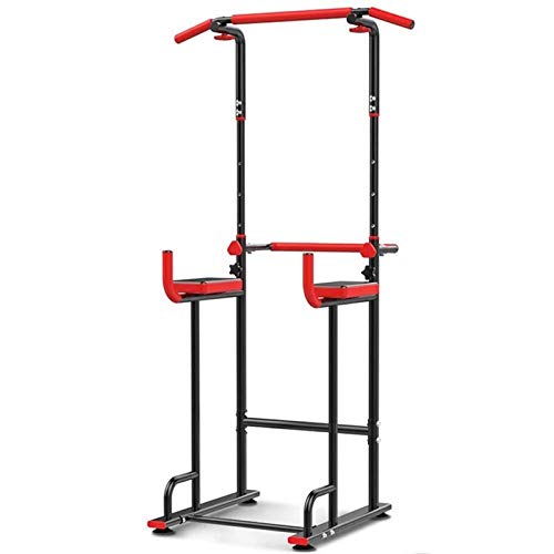 MaGiLL Langhantelständer Heim Fitnessstudio Fitness Squat Rack Klimmzug Bars Multi Gym Rack multifunktionales Push freistehend 6 stufige Höhenverstellung