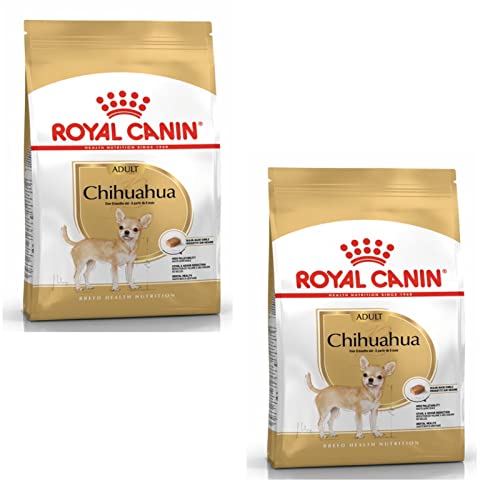  Chihuahua Adult Doppelpack 2x 500g Trockenfutter ausgewachsene Chihuahuas Zur Unterstützung der Stuhlqualität und der Zahngesundheit Hohe Akzeptanz