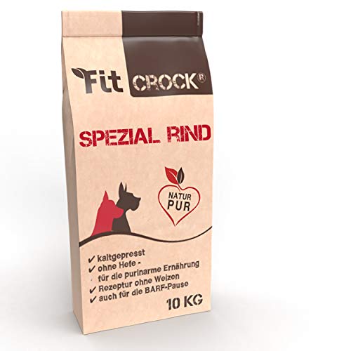  Fit Crock Hundefutter trocken Spezial Rind Mini 10kg purinarm getreidefrei