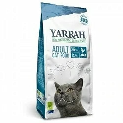 YARRAH Bio Katzentrockenfutter mit MSC Hering 1er Pack 1 x 2.4 kg