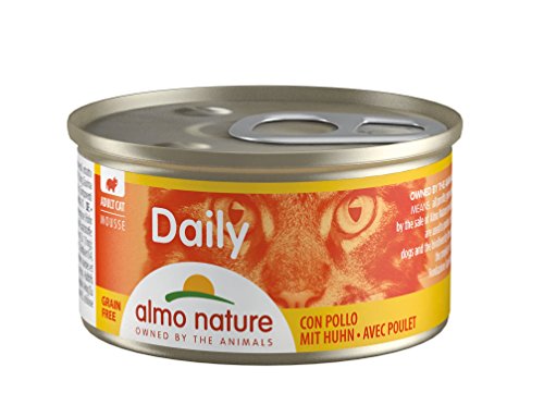 Almo Nature Daily Katzenfutter Mousse mit Huhnx 85 g