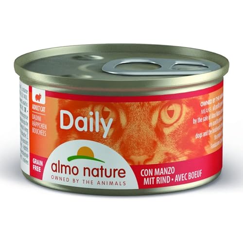 Almo Nature Daily Nassfutter für Erwachsene Katzen 159 - Dose 85 g.