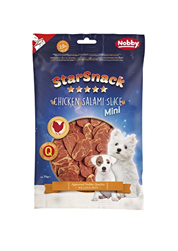 Nobby STARSNACK MINI Chicken Salami Slice 70 g