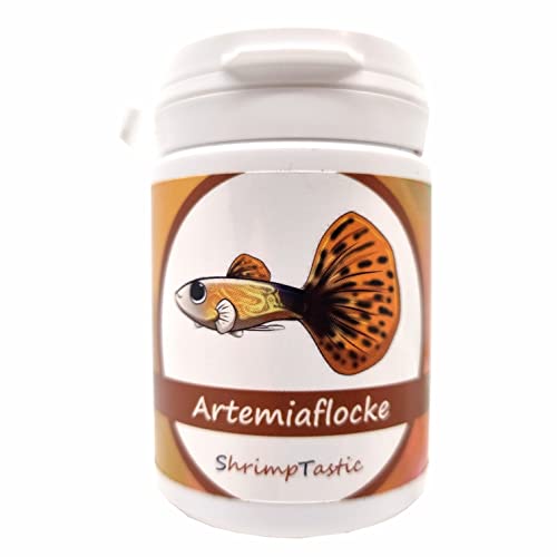 ShrimpTastic Artemia Flocke 75ml Flockenfutter für viele Zierfischarten