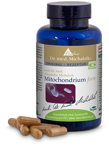 Mitochondrium forte nach Dr. med. Michalzik 120 vegane Q10 Acetyl L Carntin NADH Rhodiola rosea Phosphatidylserin Glutathion Thiamin Kupfer   Zusatzstoffe   von Biotikon
