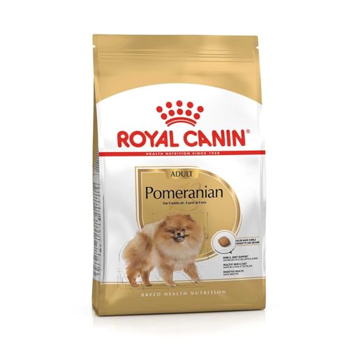 Royal Canin Pomeranian Adult 3 kg Alleinfutter für Hunde Trockenfutter für Erwachsene und Senioren ab dem 8. Monat angepasster Mineralgehalt