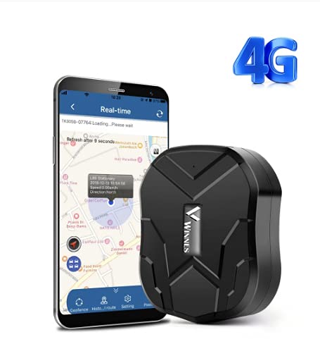 Winnes GPS Tracker 4G TK905 GPS Tracker Auto 5000mAh IP58 Wasserdicht mit kostenloser App PC Plattform kein ABO Echtzeit-Tracking Anti-Verlust Tracker für Auto Motorrad