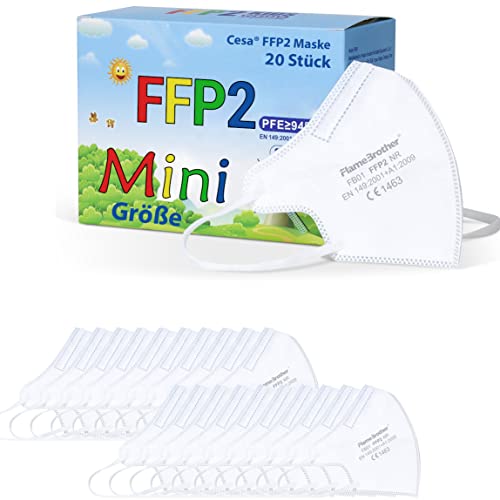 CESA kleine mini Mundschutz Mund und Nasenschutz   20 1x FFP3