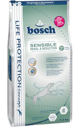 Bosch LPC Hundefutter Rental and Reduction Hundetrockenfutter für ernährungssensible Hunde ab dem 1. LebensJahr 1 x 11.5 kg