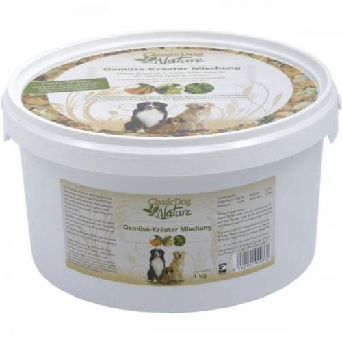 Classic Dog Nature Gemüse-Kräuter Mischung 1kg Trockenfutter Hundefutter