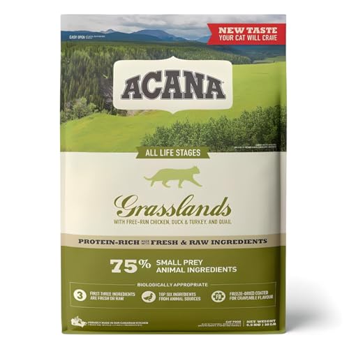  Katzenfutter Grasslands getreidefrei   4 5 kg