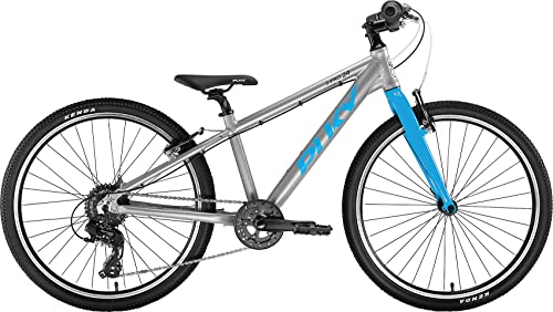 Puky LS Pro 8 Alu Kinder Fahrrad silberfarben blau