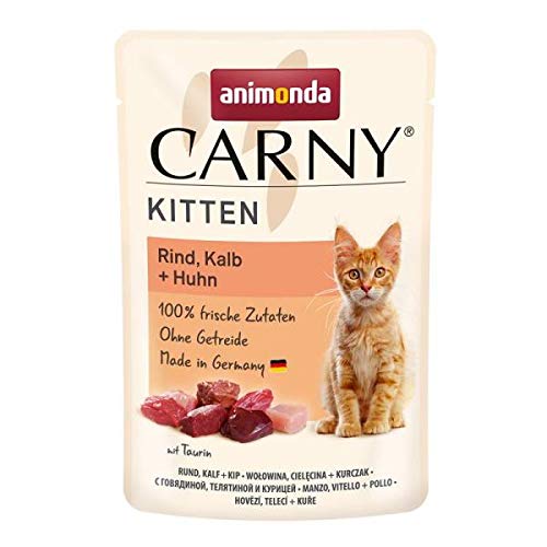 animonda Carny Kitten Rind Kalb Huhn 85g Menge 12 je Bestelleinheit