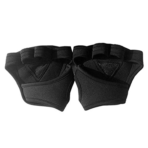 Gewichtheben Workout Fitness-Handschuhe Gewichtstraining-Handschuhe Fitnessstudio Barehand-Griff für Übungen Hängen Rudern Klimmzüge