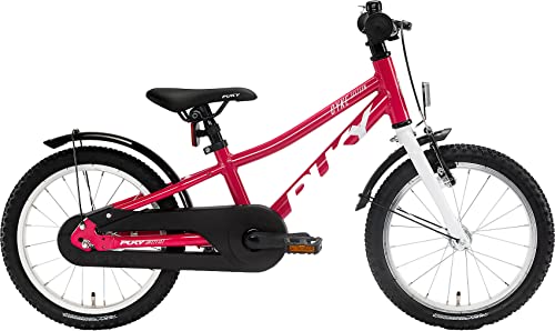 Puky Cyke 16 -1 Alu Kinder Fahrrad Berry rot weiß