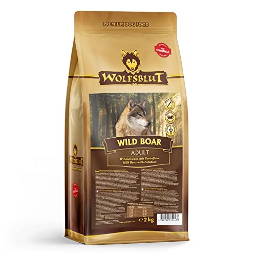 Wolfsblut - Wild Boar - 2 kg - Wildschwein - Trockenfutter - Hundefutter - Getreidefrei