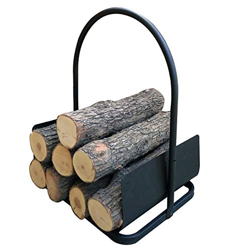 Household Products Metallholzhalter Brennholzlagerung innen Stahlkamin Holzkorb mit Griffen Holzwiege Brennholzofen im Innen  und Außenbereich Brennholzkorb Holzstapel die Heimdekoration