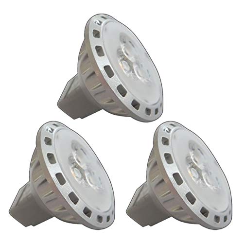 3x Stück - MR11 GU4 LED 2 5 Watt 12V AC DC warmweiß Spot 30 Grad Energiesparlampe Lampe Strahler 12V Wechselspannung