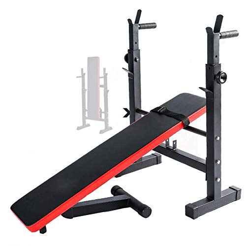 WOERD Gewichten Stange Verstellbarer Fitness Fitnessstation für Fitness Stretching Training