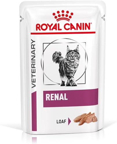Royal Canin Renal Mousse für Katzen 12 x 85 g Diät-Alleinfuttermittel für ausgewachsene Katzen mit Nierenproblemen Mit niedrigem Phosphorgehalt