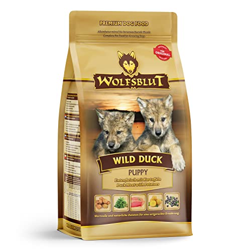 Wolfsblut - Wild Duck Puppy - 500 g - Ente - Trockenfutter - Hundefutter - Getreidefrei