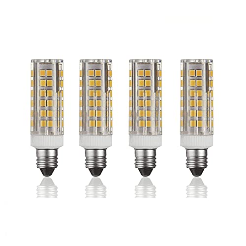 E11-LED-Lampen dimmbar 10 W entspricht 100-W-Halogenlampen-Ersatz 110 120 V LED-Mais-Glühbirnen E11-Mini-Kandelaber-Sockel dimmbar 102 LEDs 2835 SMD 4 Stück