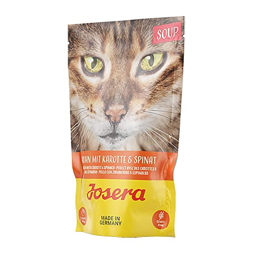 Josera Cat Soup Huhn mit Karotte Spinat 70g Menge 16 je Bestelleinheit