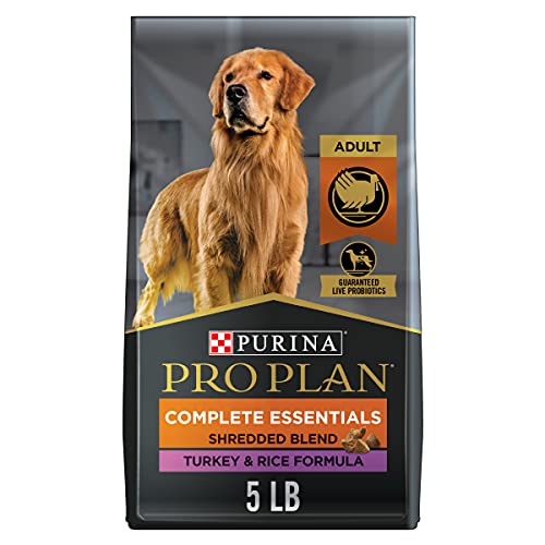  High Protein Hundefutter mit Probiotics für Hunde Shredded Blend Türkei Rice Formula ca. 2 5